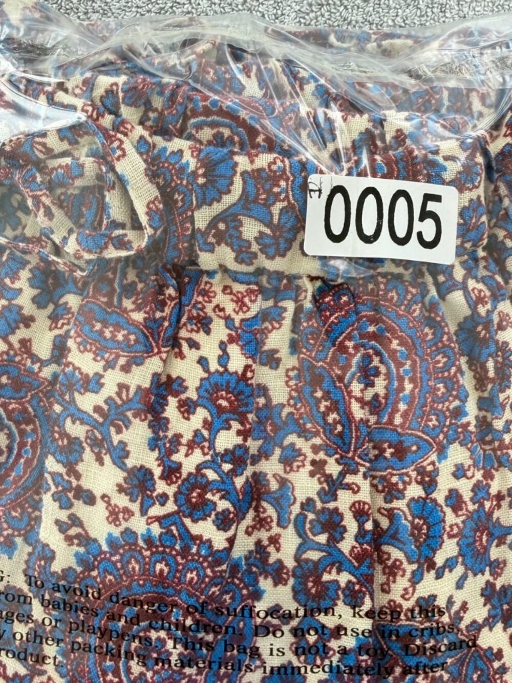 J.Crew NWOT Linen Paisley Mini Skirt Blue Ivory Boho Tiered Flowy Size XL - Picture 14 of 16